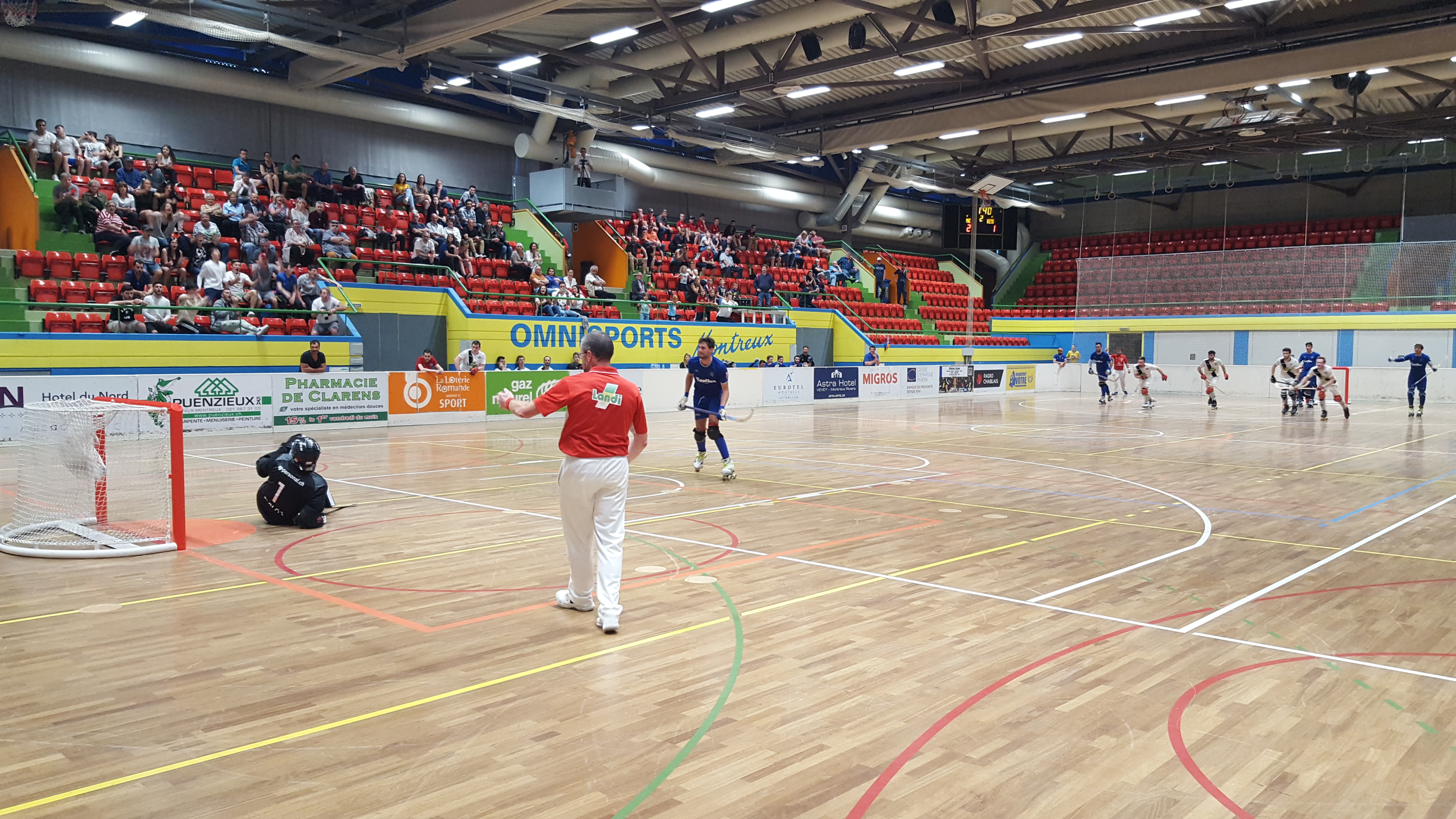 Rink-hockey: Montreux est toujours en course pour remporter un 2ème titre de champion consécutif